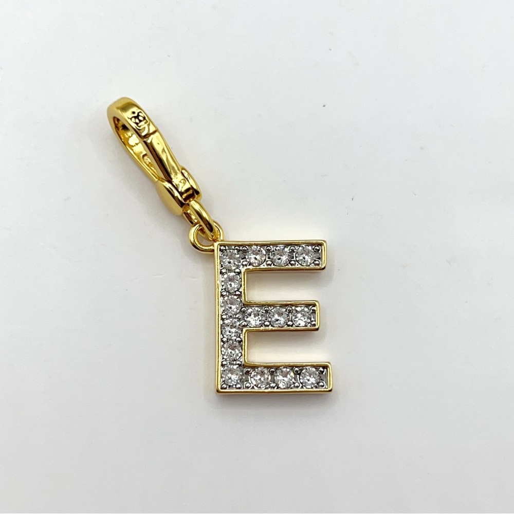 Juicy Couture letter E charm